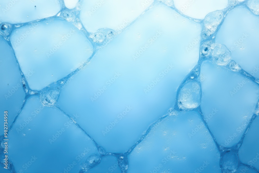Abstract Blue Water Pattern with Bubbles Abstract Blue Water Pattern with Bubbles