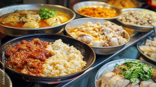 Discover the vibrant food scene at Singapore's hawker centers, where local dishes like Hainanese chicken rice and laksa are served at Michelin-star quality.
