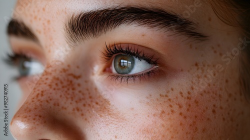 Blackhead treatment results on the T-zone and forehead, showing clogged pores and uneven skin before, and noticeably smoother, clear skin post-treatment photo