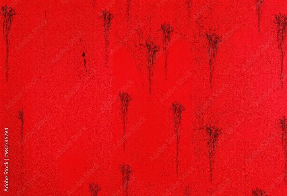 Obraz premium Abstract Red Background with Dark Streaks