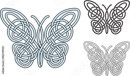 Plakat Celtic Butterfly