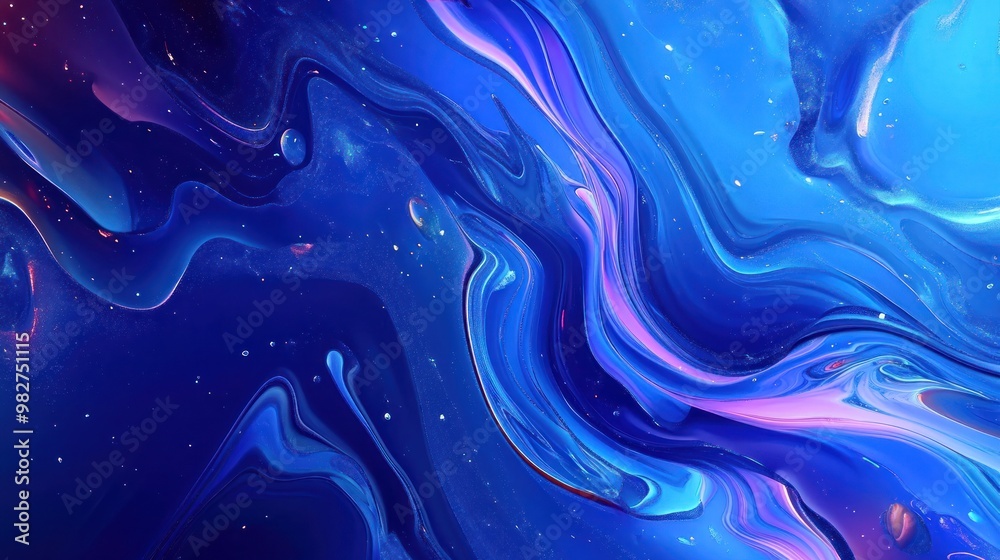 A blue abstract background with fluid shapes and artistic patterns, adding a creative and modern feel to the design. A blue abstract background with fluid shapes and artistic patterns, adding a creative and modern feel to the design.
