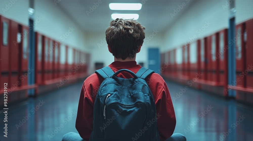 high school male student dealing with mental illness and the impact of loneliness, isolation, and the social stigma around mental health high school male student dealing with mental illness and the impact of loneliness, isolation, and the social stigma around mental health
