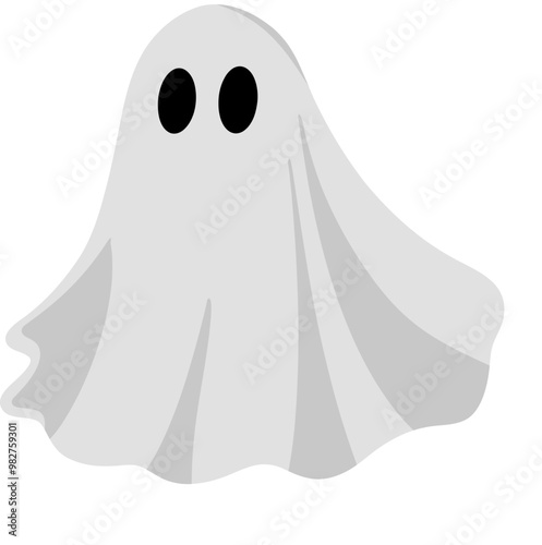 Hand Drawn Ghost Illustration