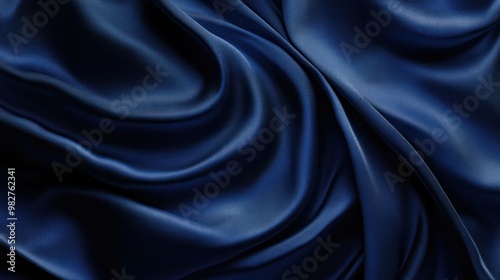 A navy blue background with deep, rich tones, offering a sophisticated and luxurious feel, ideal for elegant designs. photo