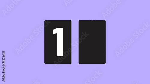 15 second timer countdown animation.