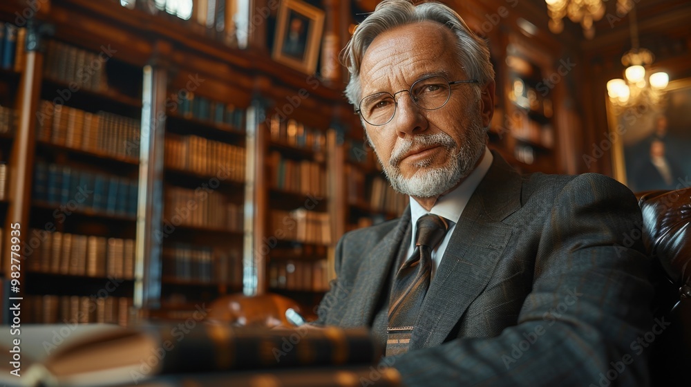 A highly realistic image of a person engaged in Lawyer – Consulting with clients in a law firm The scene is well-lit, with natural light highlighting the details. The background is slightly A highly realistic image of a person engaged in Lawyer – Consulting with clients in a law firm The scene is well-lit, with natural light highlighting the details. The background is slightly