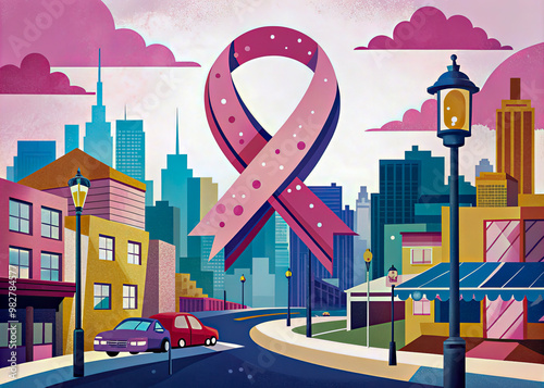 illustration of a city