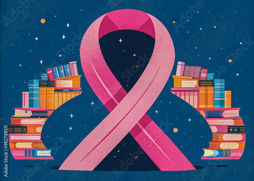 awareness ribbon illustration