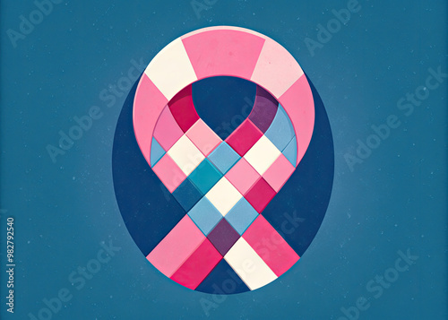 retro background with circles