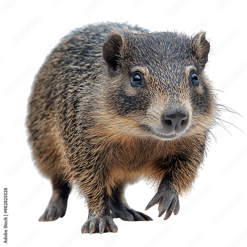 A close-up shot of a curious small mammal, showcasing its unique features and fur texture, perfect for wildlife and nature themes. A close-up shot of a curious small mammal, showcasing its unique features and fur texture, perfect for wildlife and nature themes.