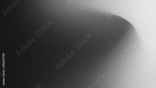 Digital grainy gradient black and white soft noise effect