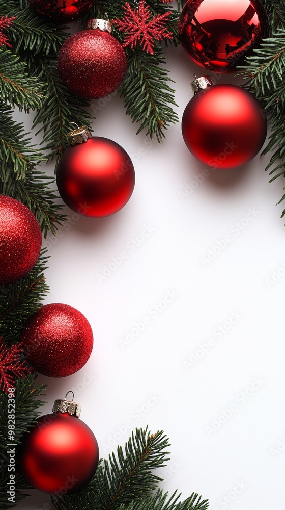 Xmas border frame. Festive Christmas and New Year background Xmas border frame. Festive Christmas and New Year background