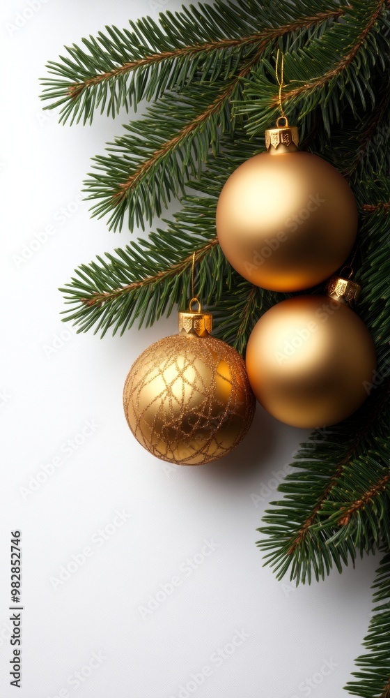 Xmas border frame. Festive Christmas and New Year background