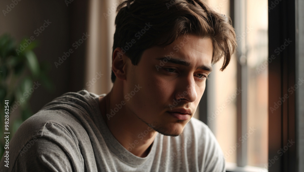 Depressed Young Man Depressed Young Man
