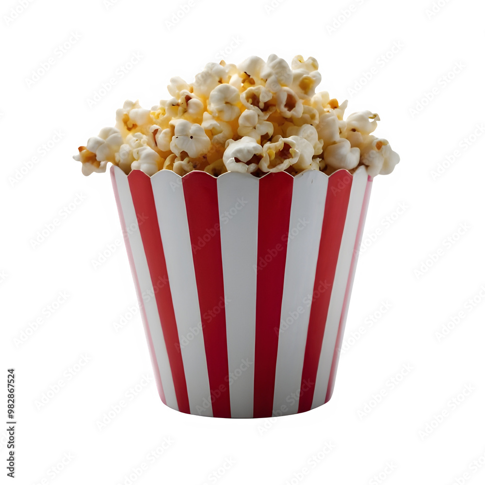 popcorn in a bucket on Png background popcorn in a bucket on Png background