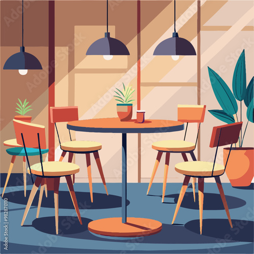 cafe on the terrace
