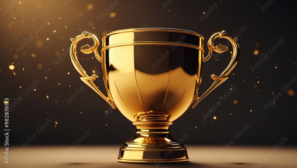 Golden Trophy Cup Golden Trophy Cup