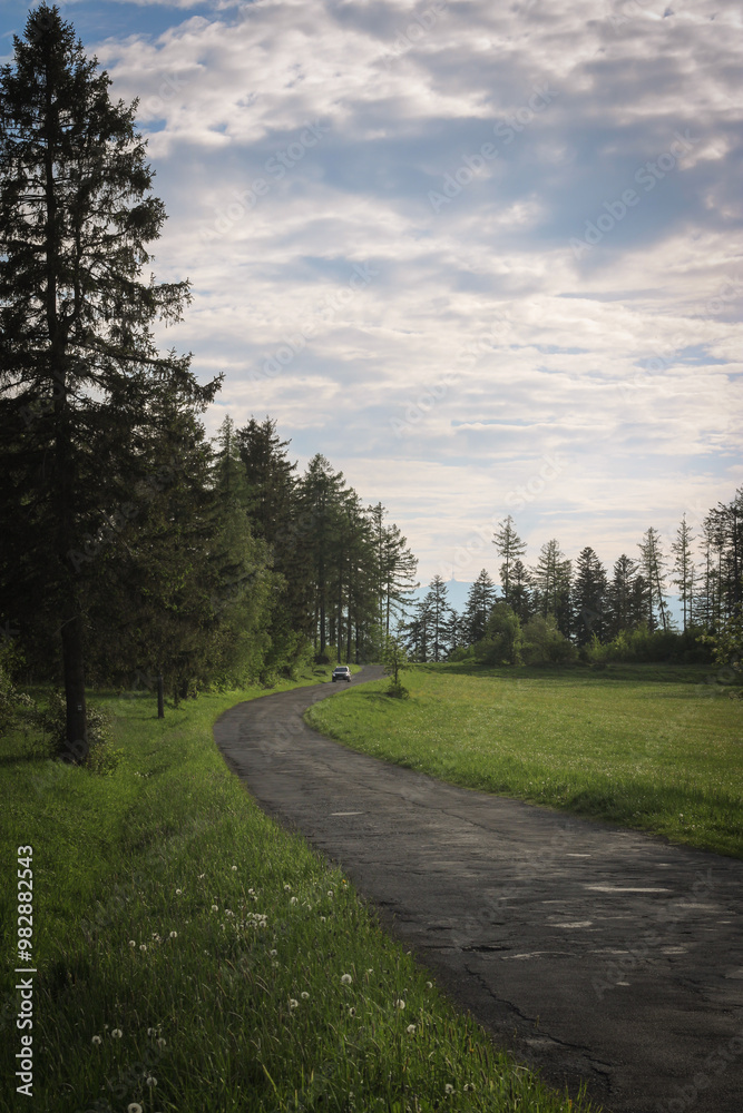 czech countryside, summer scenery czech countryside, summer scenery