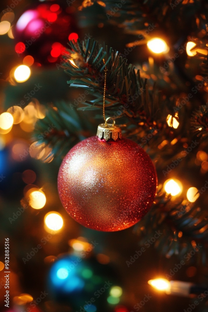 Festive Christmas and New Year background Festive Christmas and New Year background