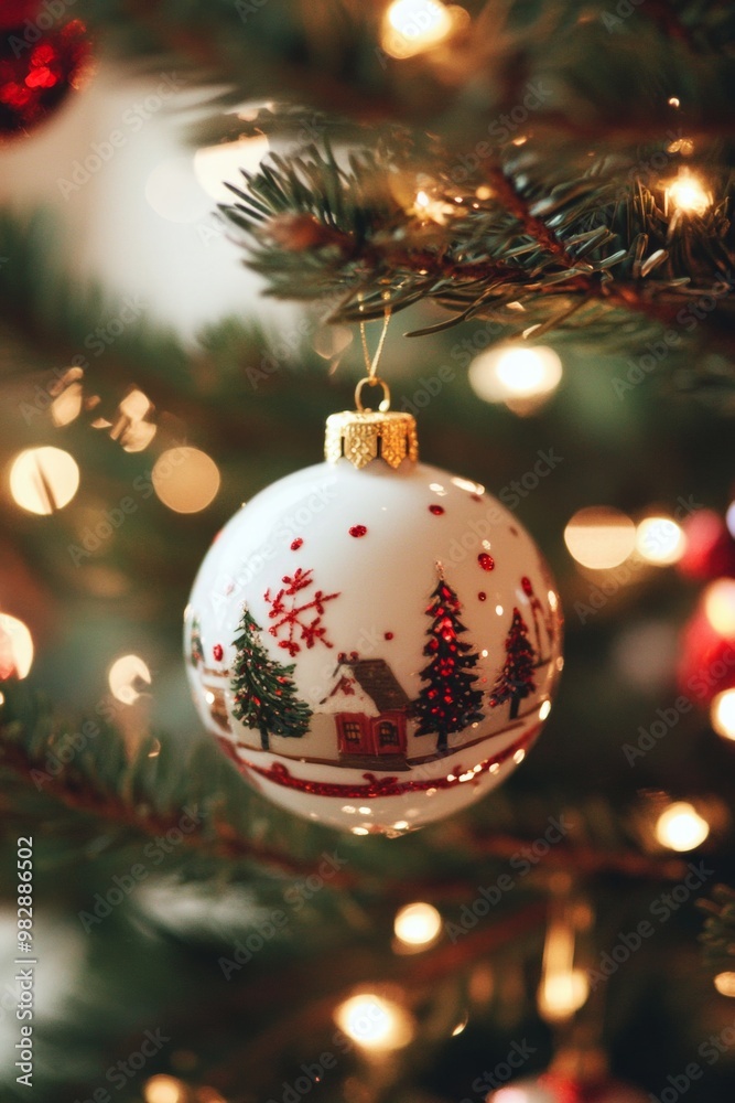 Festive Christmas and New Year background Festive Christmas and New Year background