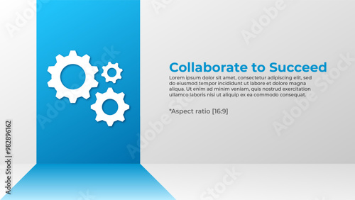 Team Collaboration Business Presentation Background