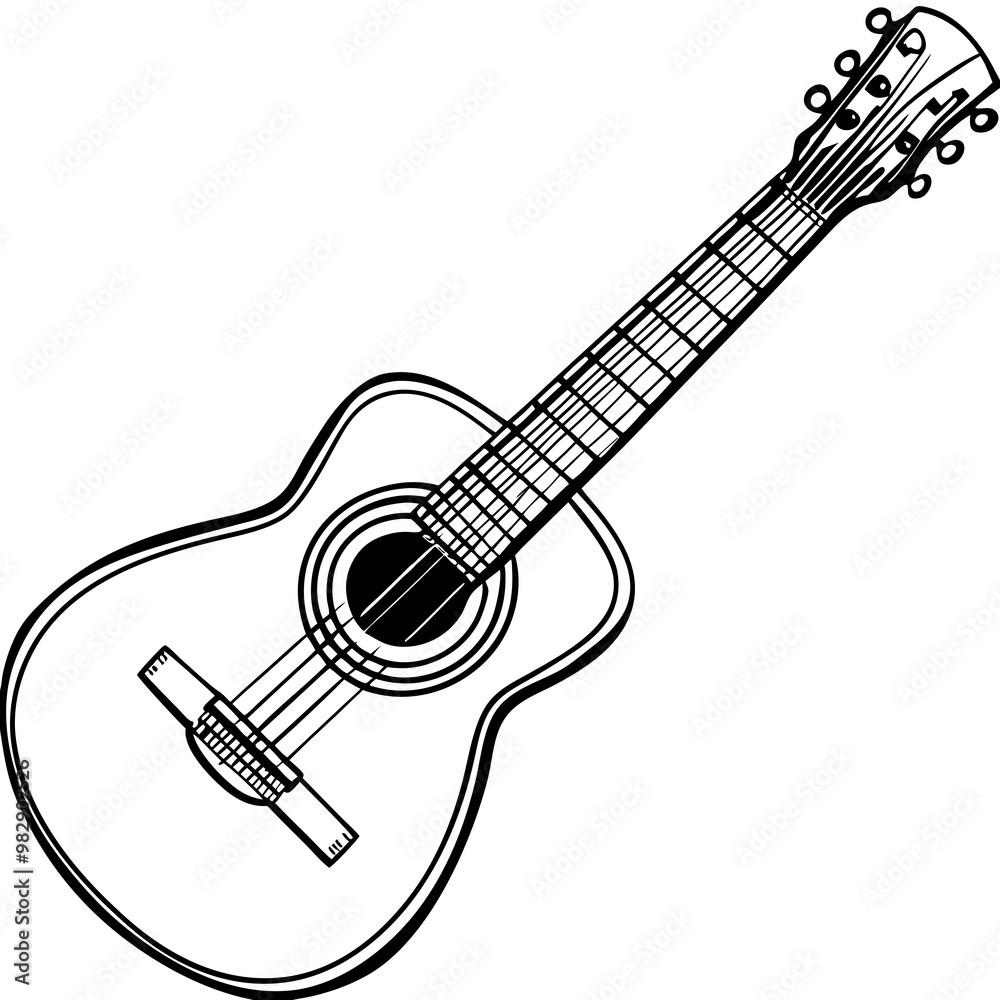 vector illustration of guitar vector illustration of guitar