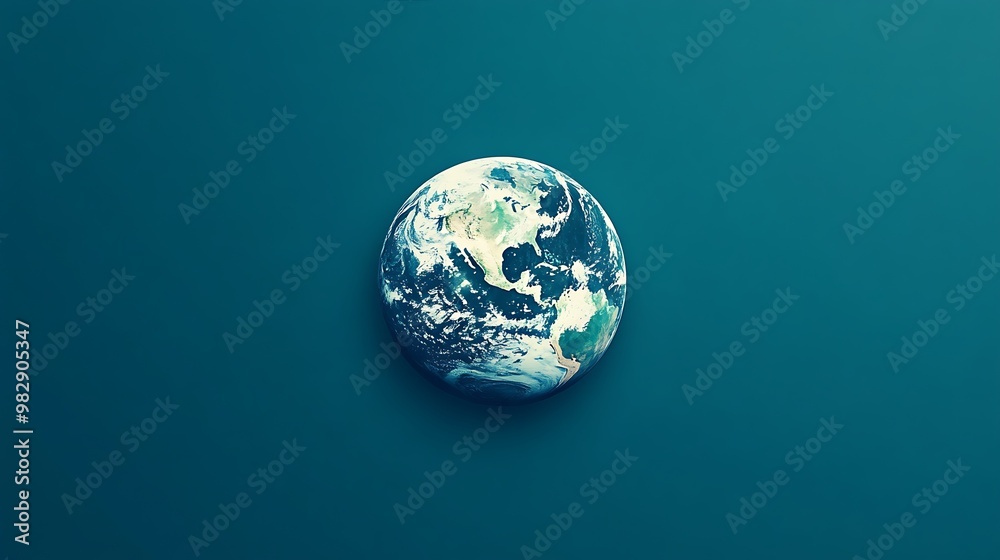Earth Overshoot Day Minimalist Design - Visual Representation of Environmental Stress and Humanity's Impact Earth Overshoot Day Minimalist Design - Visual Representation of Environmental Stress and Humanity's Impact