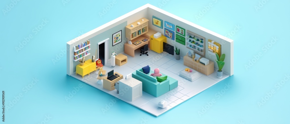 Modern Stylish Room Interior Design Concept Modern Stylish Room Interior Design Concept