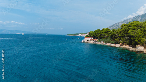 Along Croatia's coast, Brac Island invites visitors to explore its beautiful beaches, charming villages, and stunning natural wonders both above and below the vibrant blue waters.