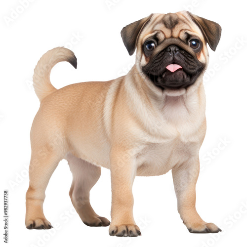 PNG Pug dog mammal animal.