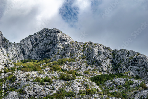 Biokovo mountain near Makarska, Croatia