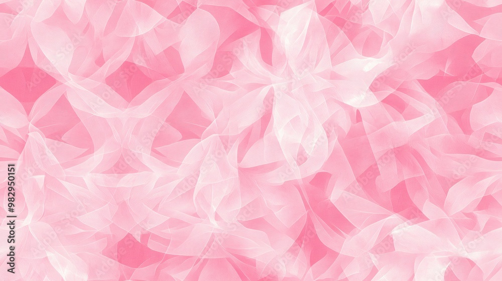 Abstract floral monochrome surface pattern in pink featuring symmetrical forms that repeat both horizontally and vertically Ideal for fashion design home decor wallpaper and gift packaging Abstract floral monochrome surface pattern in pink featuring symmetrical forms that repeat both horizontally and vertically Ideal for fashion design home decor wallpaper and gift packaging