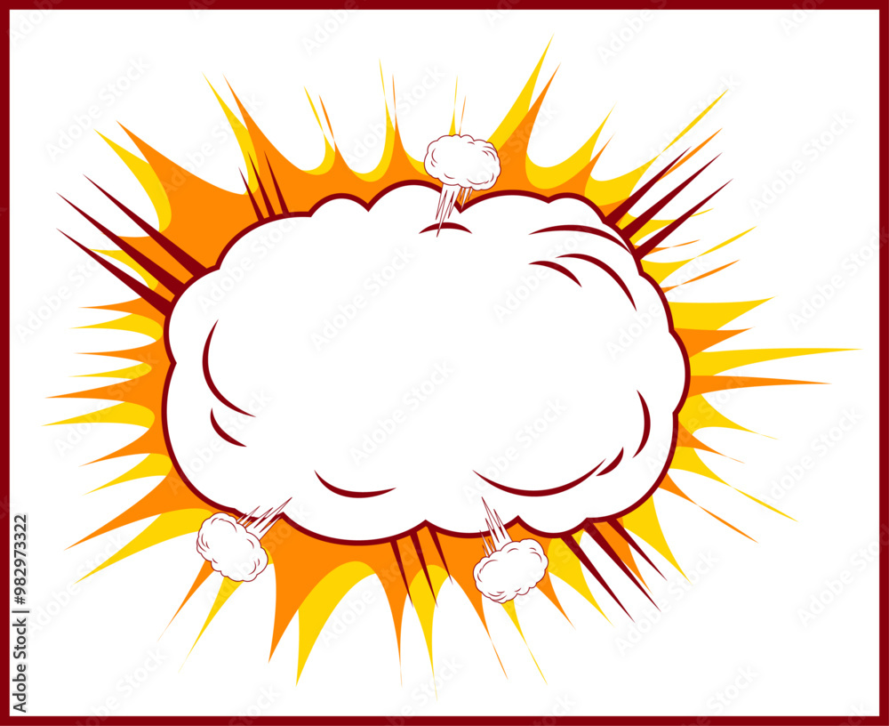 Blast Vector and Boom Banner Design Blast Vector and Boom Banner Design