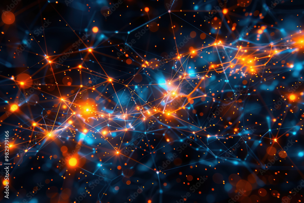 Fototapeta premium Complex Neural Connections