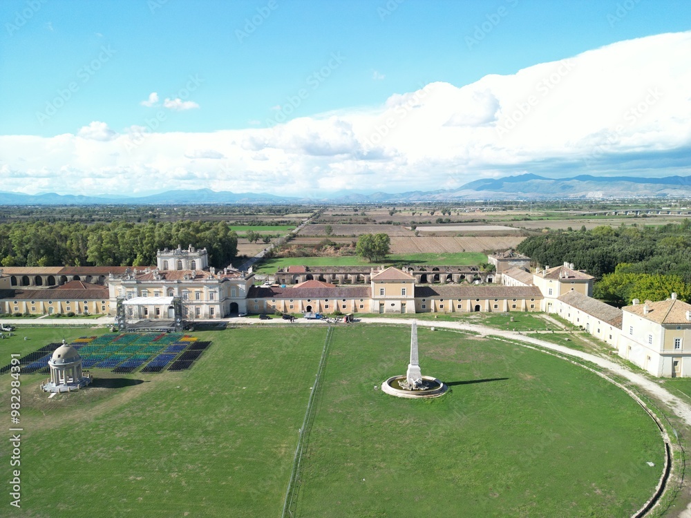 Fototapeta premium Real sito di Carditello, san tammaro, caserta, italy