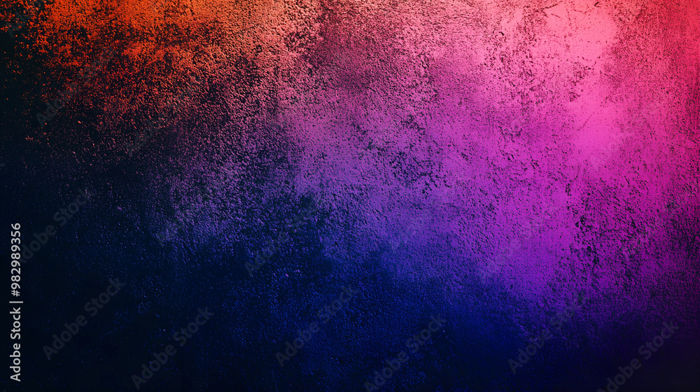 Obraz premium Photo Abstract trendy colorful gradient noisy grain background texture background