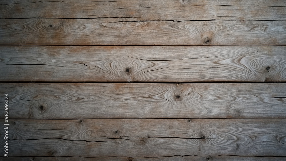 Rustic barnwood texture with deep grain patterns and subtle cracks Rustic barnwood texture with deep grain patterns and subtle cracks