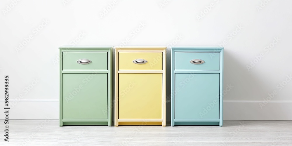 Vibrant Multi-Colored Cabinet Showcasing a Fusion of Bright Hues and Modern Design, Ideal for Enhancing Interior Spaces with a Touch of Playful Elegance Vibrant Multi-Colored Cabinet Showcasing a Fusion of Bright Hues and Modern Design, Ideal for Enhancing Interior Spaces with a Touch of Playful Elegance