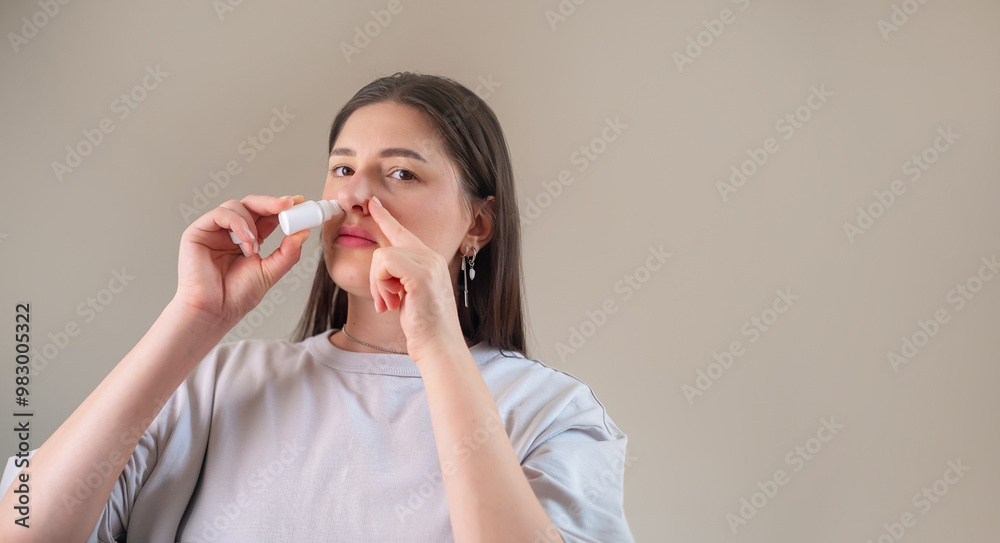 Clearing nasal passages of mucus and congestion, daily nasal cleaning with saline solutions for better breathing. Clearing nasal passages of mucus and congestion, daily nasal cleaning with saline solutions for better breathing.