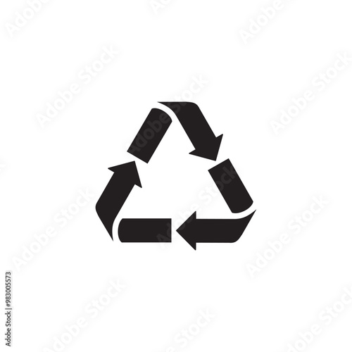 recycle icon symbol sign vector