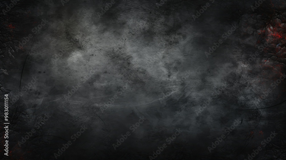 Fototapeta premium Scary wall background, horror texture for background