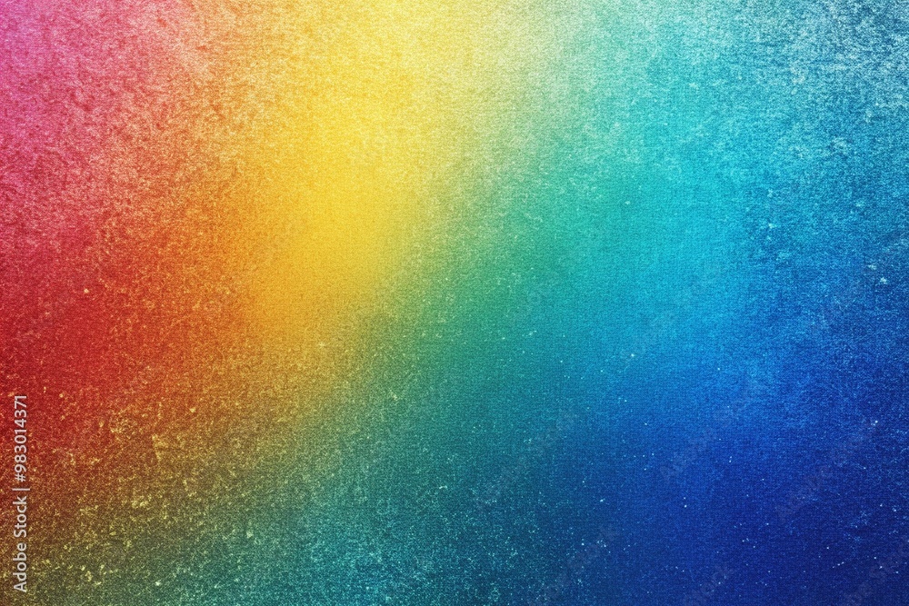 A mixed color gradient texture with grainy surface background