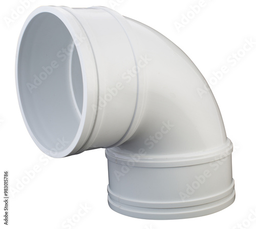Durable Plastic Pipe Fitting with Removable Cap for Plumbing,white plastic pipe fitting with a cap for drainage systems.