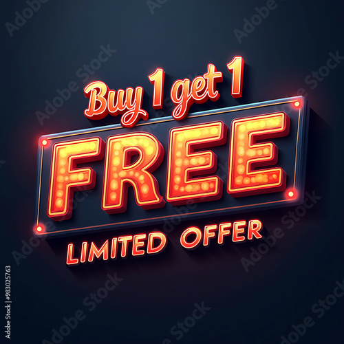 set of bogo buy 1 get 1 promo tag free shopping sale offer background design