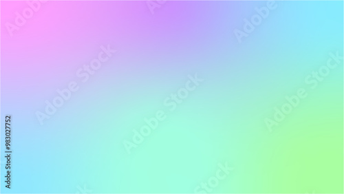 パステルカラーのグラデーションのテクスチャ - ポップでかわいいバナーなどの背景素材 - 16:9