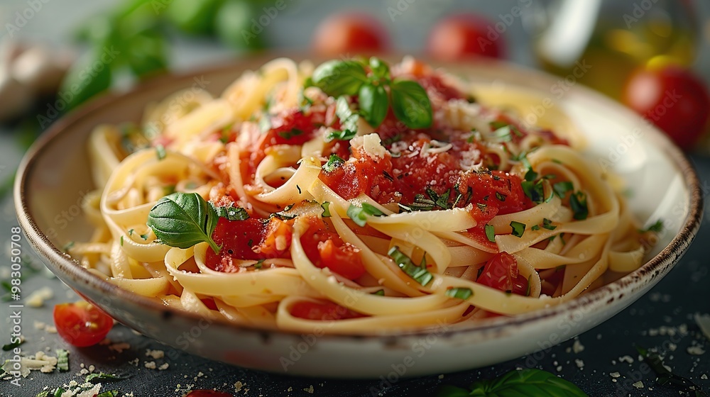 Delicious Pasta with Tomato Sauce Delicious Pasta with Tomato Sauce
