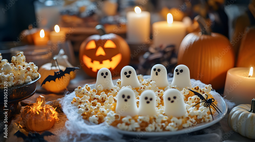 Spooky Halloween Snack Table Spooky Halloween Snack Table