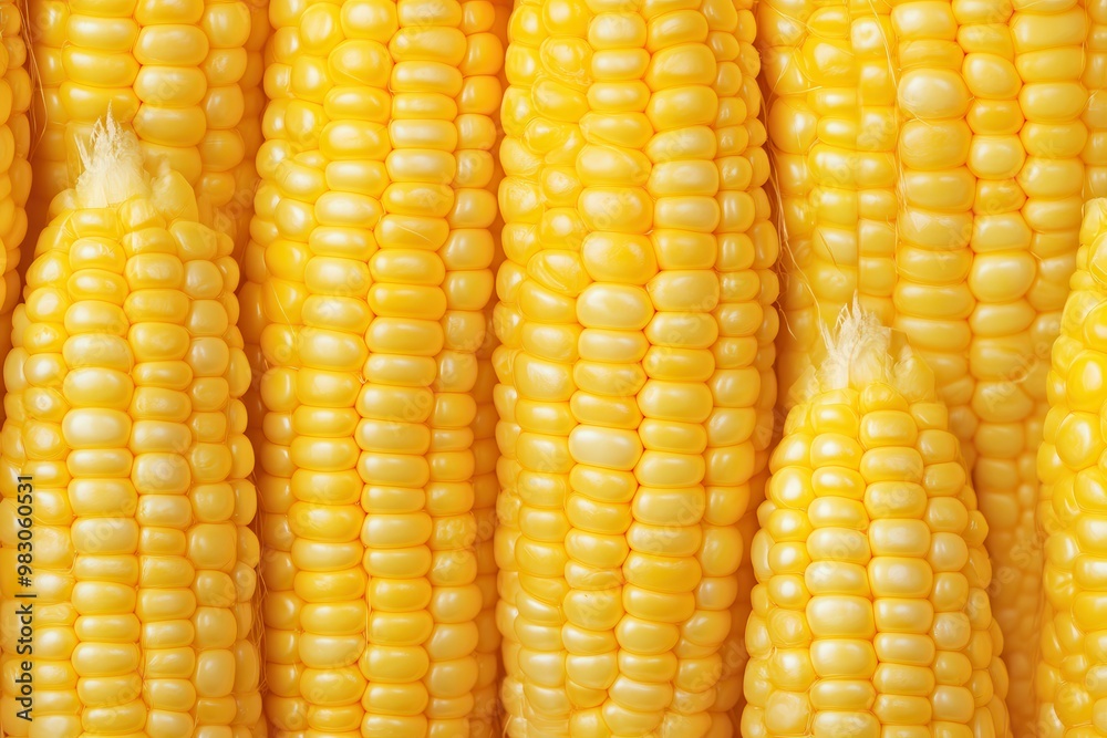 Innovative continuous corn texture patterns ideal for various design uses Innovative continuous corn texture patterns ideal for various design uses