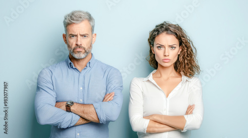Relationship Crisis A Visual Representation of Couple's Struggles Depicting emotional distance unresolved tensions and the challenges of communication symbolizing common relationship and partnership